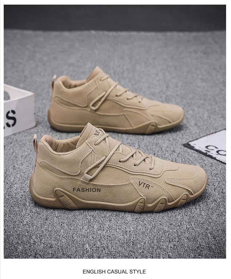 Winter Plus Velvet Fashion Casual Shoes Keep Warm Slip-on Shoes Non-slip Sneakers 2023 Winter Men's Shoes