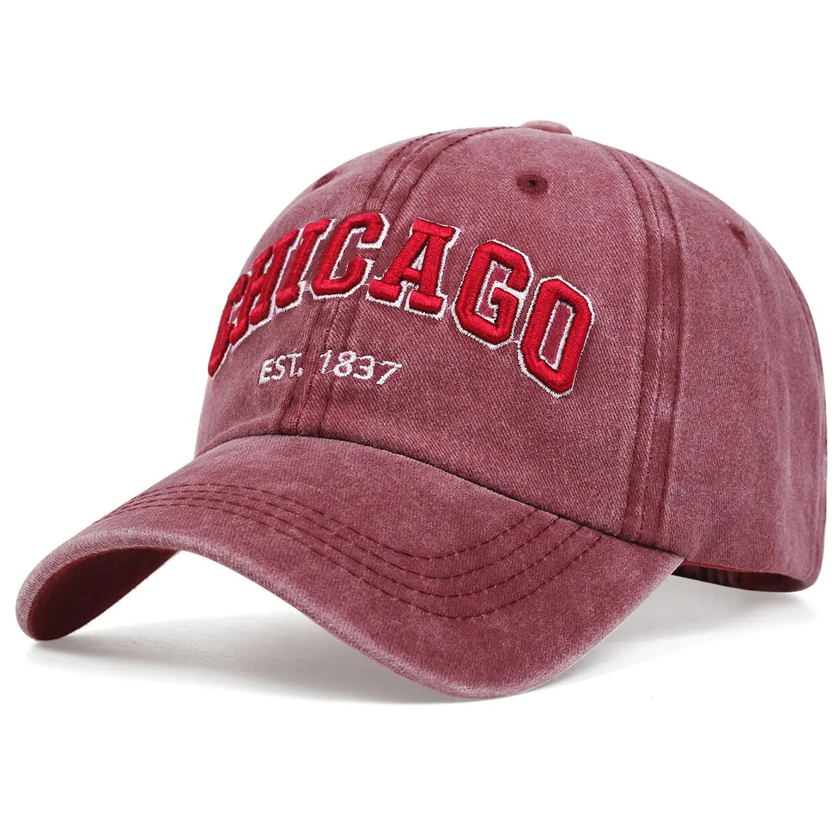 New Letter CHICAGO Baseball Cap Men Women Spring Summer Cotton Unisex Baseball Snapback Hat Hip Hop Trucker Caps Gorras