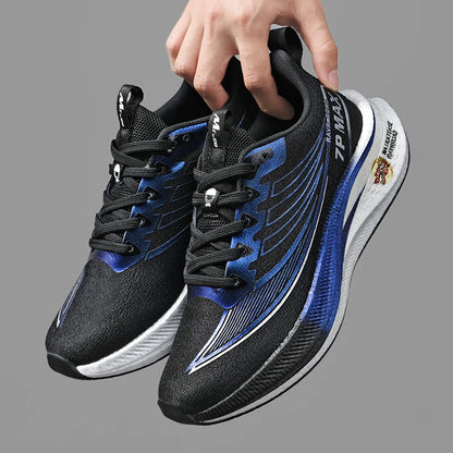 Marathon Men Casual Sneakers Shoes Comfortable Gym Luxury Trainer Carbon Plate Lightweight Running Shoes For Men Tenis Masculino