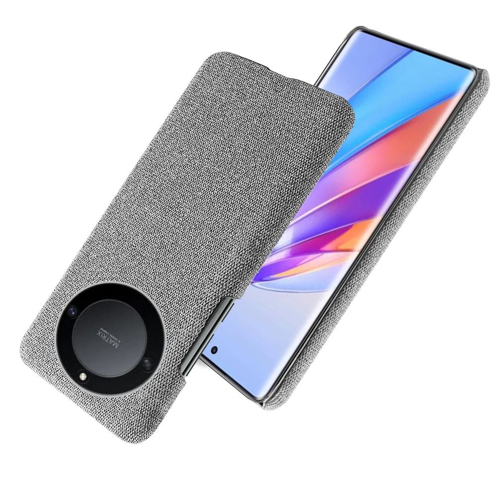 Anti-slip Ultra Thin Fabric Cloth Case for Honer X9a 5G Anti-Drop Phone Bag Cover For Honor X9a X9 a X 9a 5G 2023 RMO-NX1 6.67"