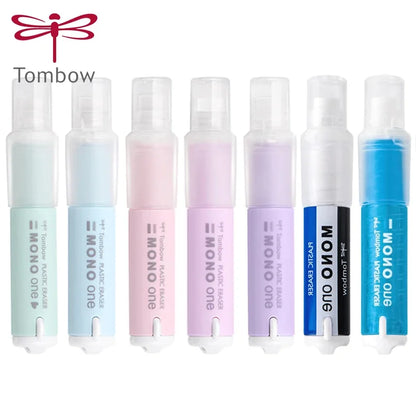 TOMBOW MONO ONE Eraser JCB-111 Student Child Lipstick Rotating Eraser Art Sketch Drawing Highlighter Eraser