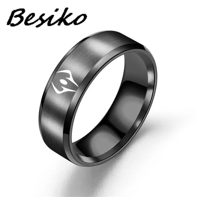 Besiko Anime Jujutsu Kaisen Ryomen Sukuna Itadori Yuji Ring Cosplay Party Men Women Ring Fashion Jewelry Prop Accessories Gift