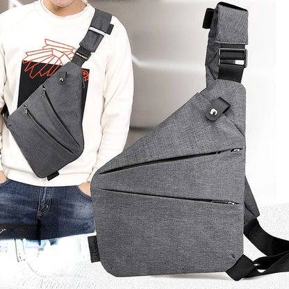 Men Shoulder Bags Nylon Waist Packs Sling Bag Crossbody Outdoor Sport Shoulder Chest Daily Wallet Canvas Messenger Bag Bolsa