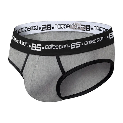 Sexy Men's Underwear Fashion Cotton Briefs Comfortable Male Jockstrap Under Wear Underpants for Men 0850