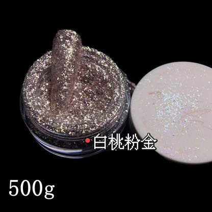 Wholesale Brand New Super Sparkle Flake  Pigment Cosmetic Grade Nail Art Ceramic Coating Ink Plastic Rubber Leather Supplies