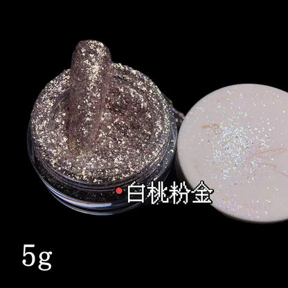 Wholesale Brand New Super Sparkle Flake  Pigment Cosmetic Grade Nail Art Ceramic Coating Ink Plastic Rubber Leather Supplies