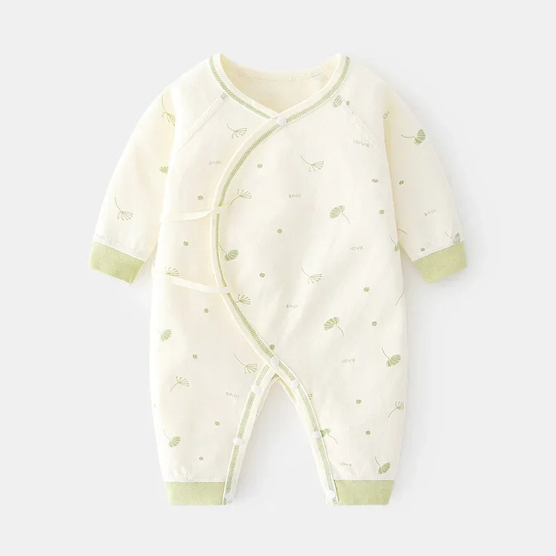 Baby Romper Cotton 0-6M Spring Autumn Fresh Print Soft Newborn Infant Jumpsuit Casual Clothes for Girls Bodysuits Boy Sleepsuits