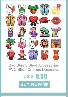 halloween Shoe Accessories Charms Clown Witch Cartoon Animals Shoe Decoration For Kids Adults Gift