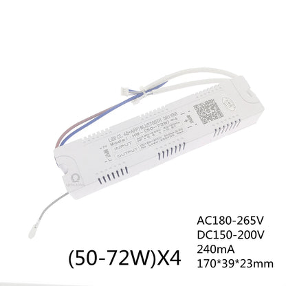 AC220V 2.4G Intelligent LED Driver RF Remote Control 12-40W 36-50W 40-60W 50-72W X2 X4 X6 X8 240mA Dimming Lighting Transformer