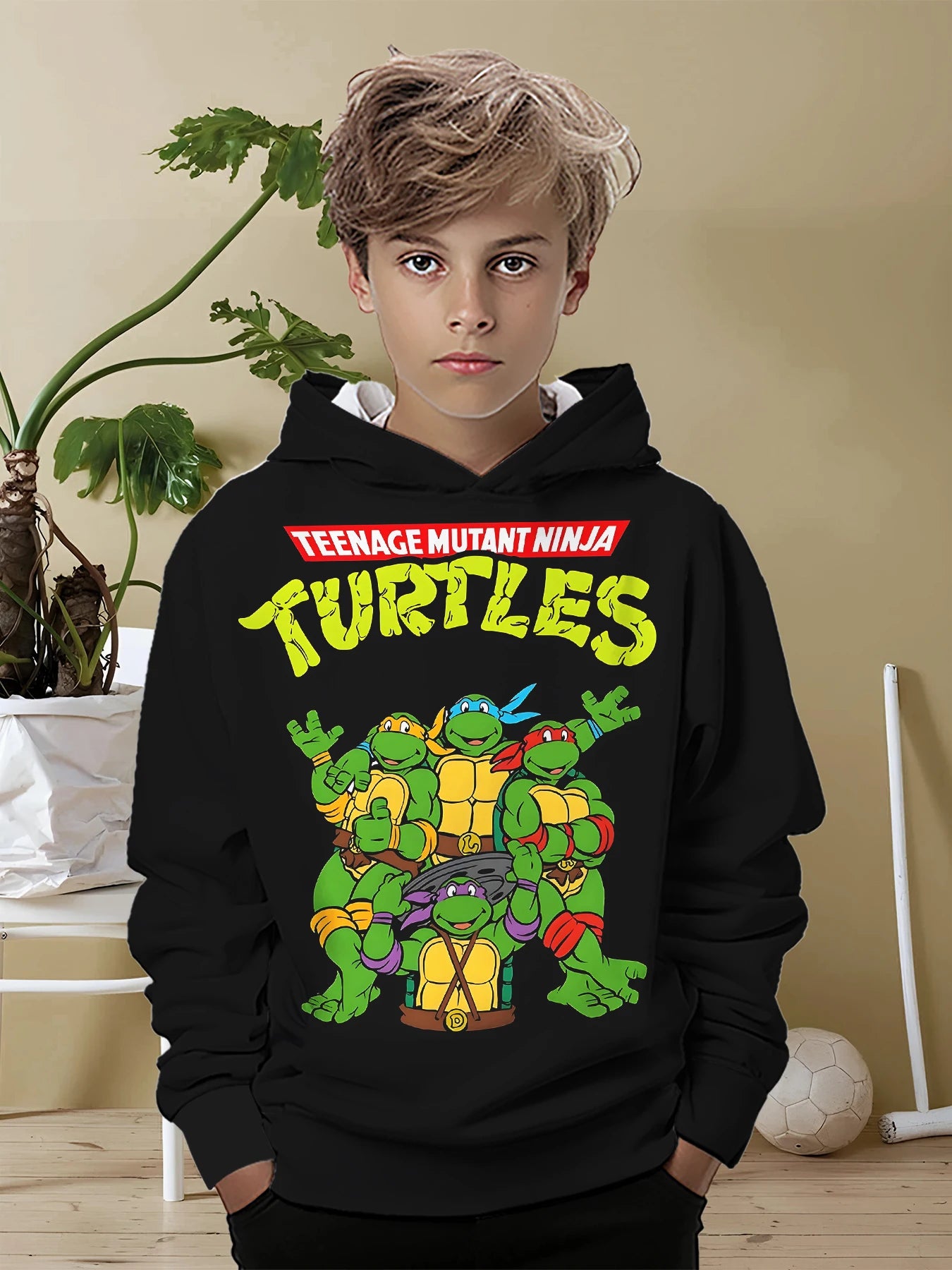 Teenage Mutant Ninja Turtles 3D Print All Seasons Children Casual Sweatshirt Cool Pullover Tops Unisex Clothes Boy Girl Hoodies