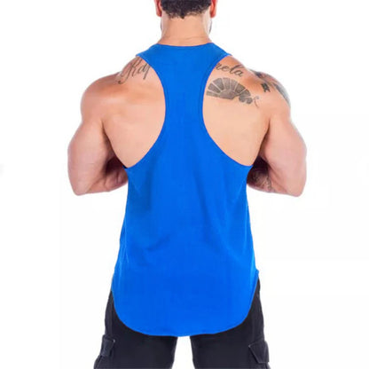 Running Vest Men Fitness Y Back Stringer Tanktop Summer Gym Clothing Summer Mesh Sport Vest Men Bodybuilding Sleeveless Shirt