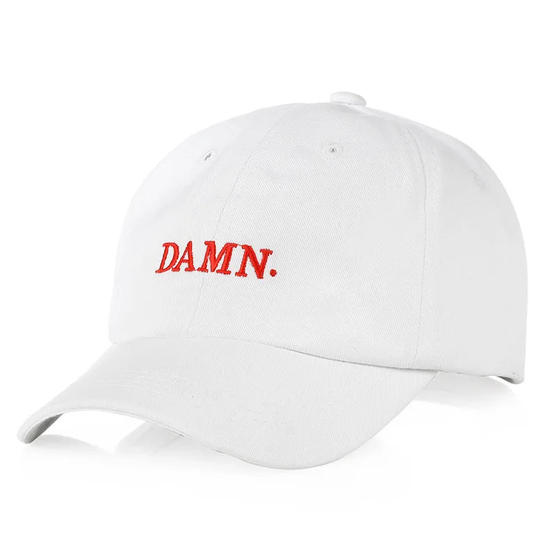 Unisex Spring summer DAMN Hats Embroidered Earth Dad Hat Hip Hop cap Kendrick lamar Rapper Snapback hats Baseball Cap wholesale