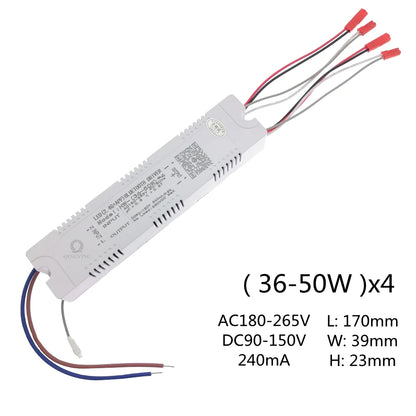 AC220V 2.4G Intelligent LED Driver RF Remote Control 12-40W 36-50W 40-60W 50-72W X2 X4 X6 X8 240mA Dimming Lighting Transformer