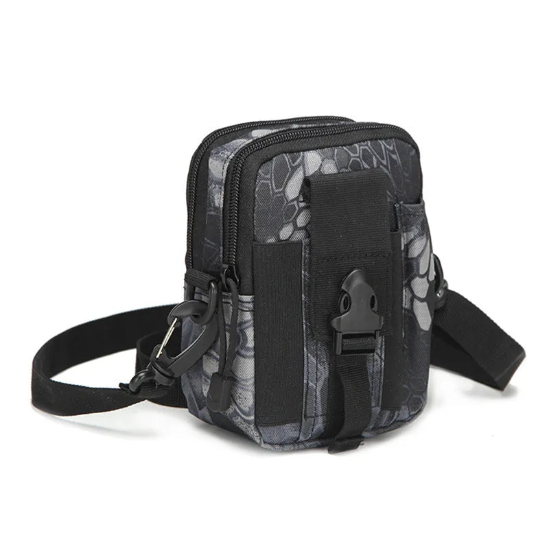 Tactical Leg Bag Army Camouflage Riding Locomotive Portable Multifunctional Leggings Bag Sports Hanging Waist Bag