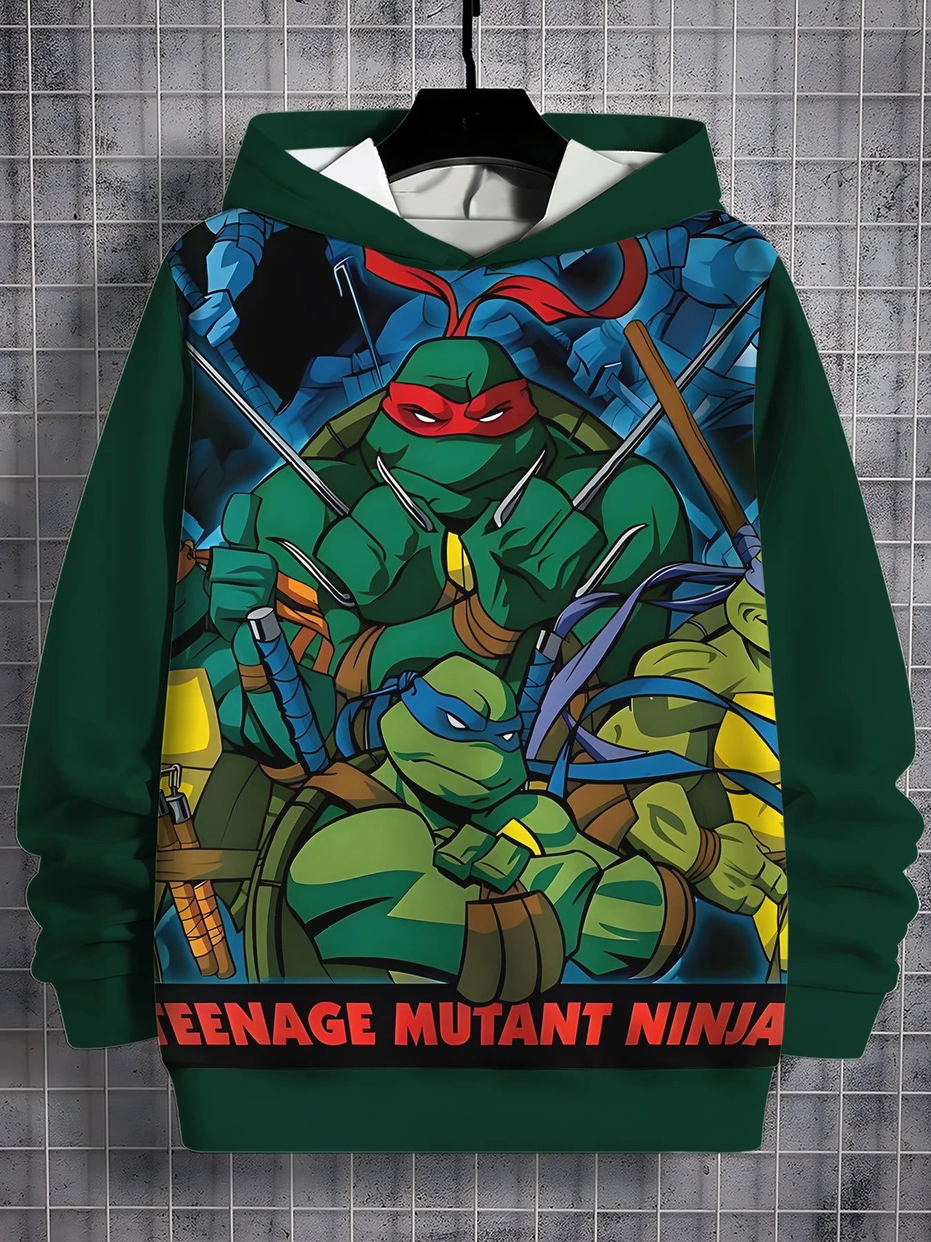 Teenage Mutant Ninja Turtles 3D Print All Seasons Children Casual Sweatshirt Cool Pullover Tops Unisex Clothes Boy Girl Hoodies