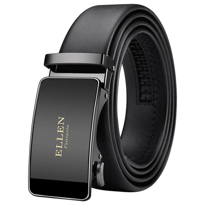 Men Genuine Leather Belt Business Belt for men Automatic Adjustable Belts Fashion Designer Style