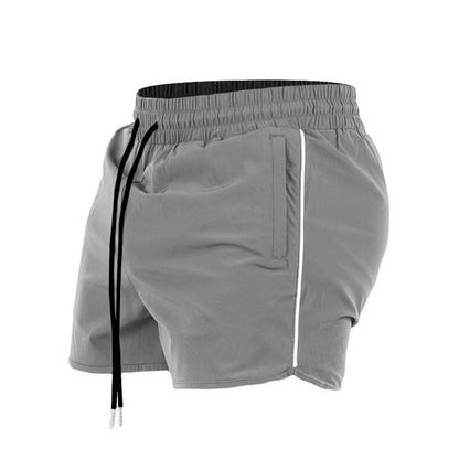 Men's Shorts 2024 Summer New Gym Jogging Exercise Shorts Men Sports Fitness Quick-drying  Beach Multiple Pockets Running Shorts