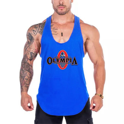 Running Vest Men Fitness Y Back Stringer Tanktop Summer Gym Clothing Summer Mesh Sport Vest Men Bodybuilding Sleeveless Shirt