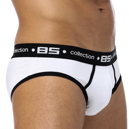 Sexy Men's Underwear Fashion Cotton Briefs Comfortable Male Jockstrap Under Wear Underpants for Men 0850