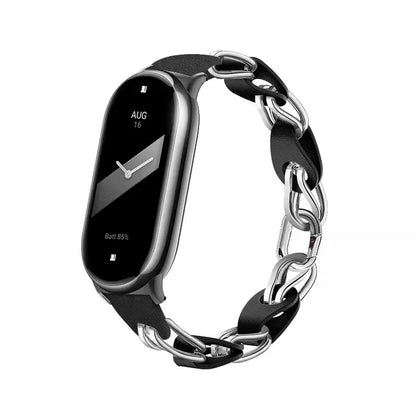 Official original xiaomi mijia Mi Band 9 Quick-release wristband 9NFC leather braided wristband 8 Metal replacement wristband