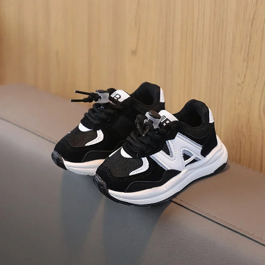 Boys and Girls Soft Sole Casual Sneakers Fashion Trend Running Shoes Basketball Shoes Children Flat Baby Toddler Outdoor Shoes