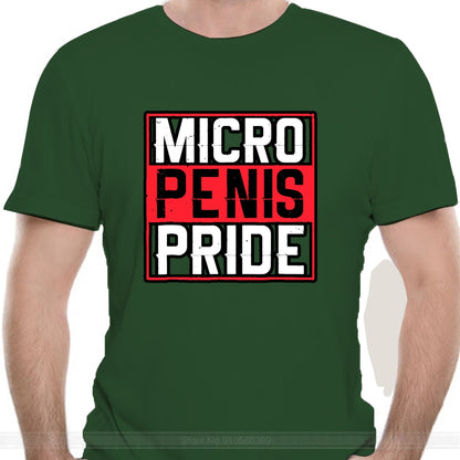 Men t shirt Micro Penis Pride Funny Gag Gift Mens Wo tshirts male brand teeshirt men summer cotton t shirt