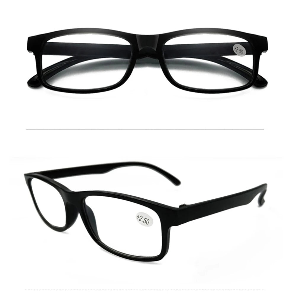 HD Anti-Blue Light Reading Glasses Men Women Elderly Presbyopia Glasses Radiation Protection Square Optical Computer Glasses