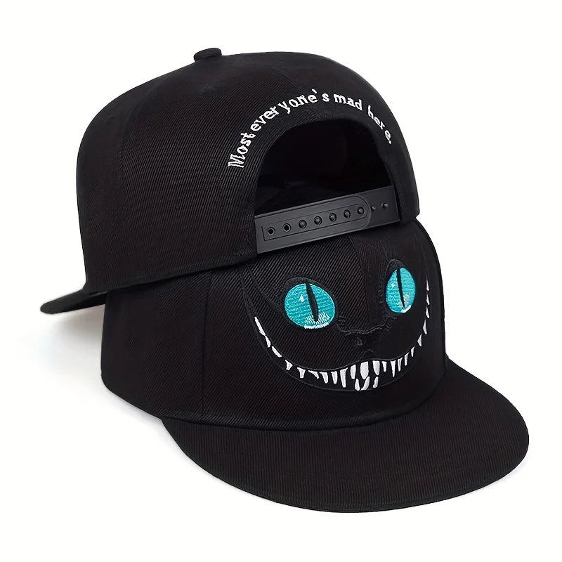 Alice in Wonderland Cat Cartoon Rebound Cap Outdoor Sports Baseball Caps Fashion Wild hat Men's and Women's Universal hats