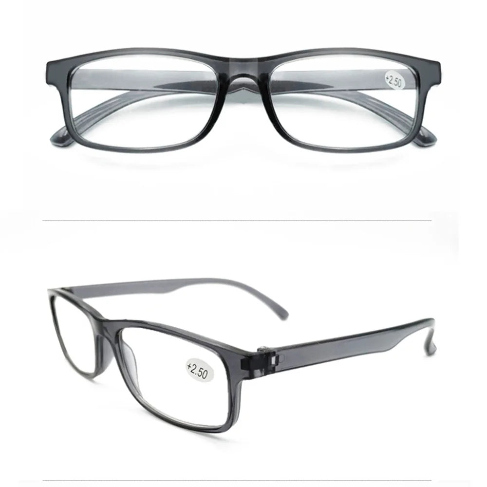 HD Anti-Blue Light Reading Glasses Men Women Elderly Presbyopia Glasses Radiation Protection Square Optical Computer Glasses