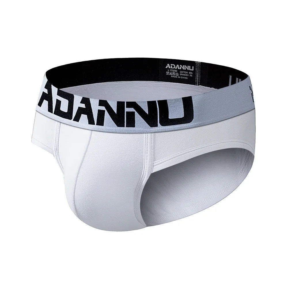 Sexy Men's Underwear Fashion Cotton Briefs Comfortable Male Jockstrap Under Wear Underpants for Men 0850