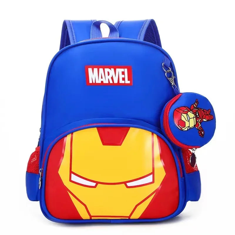 Children's School Bags Boys Girls Hero Spider Cartoon Kindergarten School Bags Children's Orthopedic Backpacks 4-13 Years Old