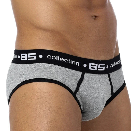 Sexy Men's Underwear Fashion Cotton Briefs Comfortable Male Jockstrap Under Wear Underpants for Men 0850