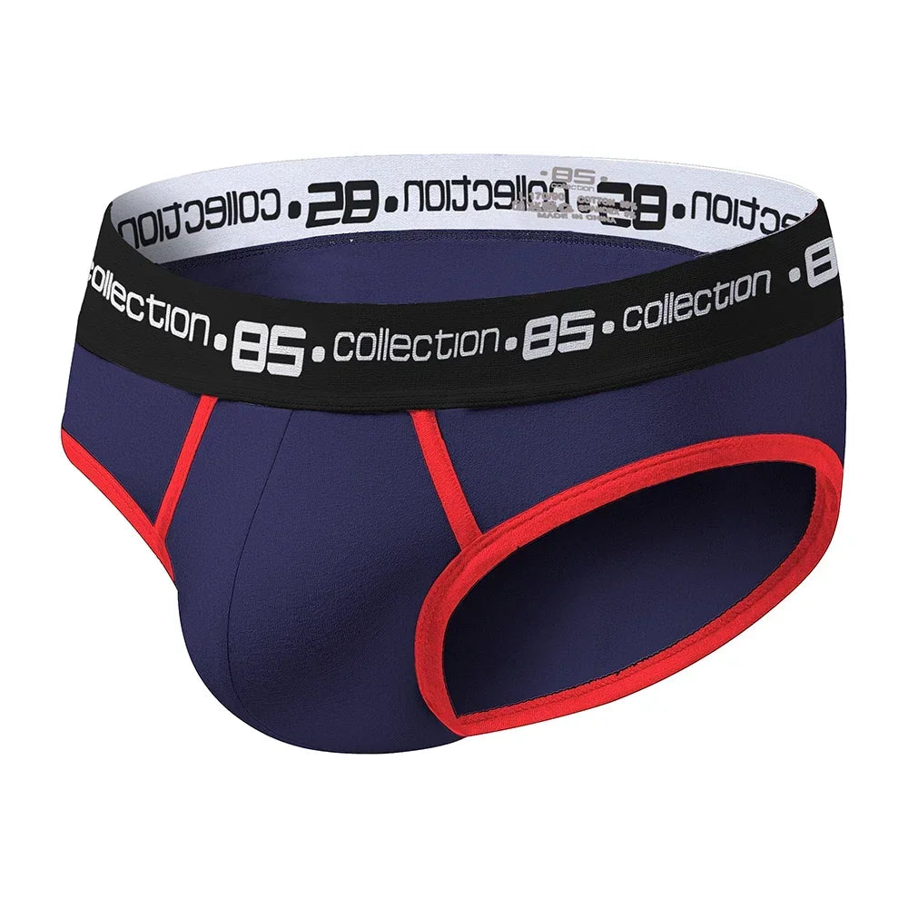 Sexy Men's Underwear Fashion Cotton Briefs Comfortable Male Jockstrap Under Wear Underpants for Men 0850