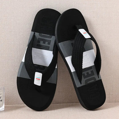 Men's Shoe Shiatsu Beach Male Slipper Outdoor Flip Flops Flat Slides Adult Comfortable Pvc Casual Summer Sale Designer Luxury