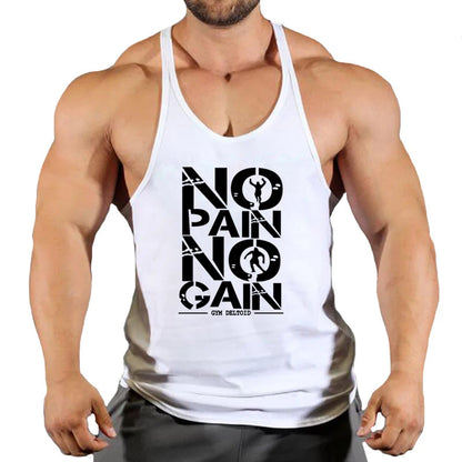 Summer Cotton Sleeveless Shirts Men Tank Top Bodybuilding Shirt Vest Gym t Shirt Sport Tops Singlet Men Clothing Streetwear