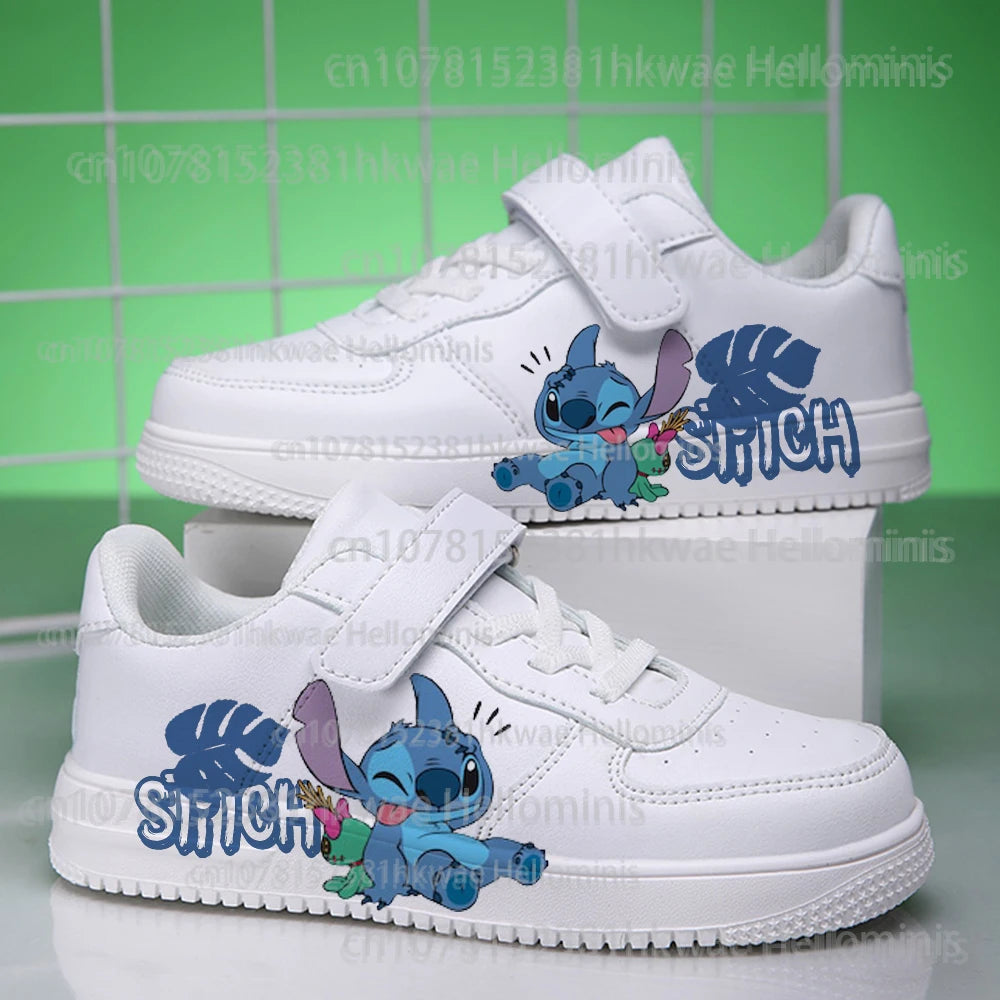 Stitch girls boys shoes sneakers for children Student Casual basketball shoes Kid Sneakers Running Fashion Sports Shoes Gift