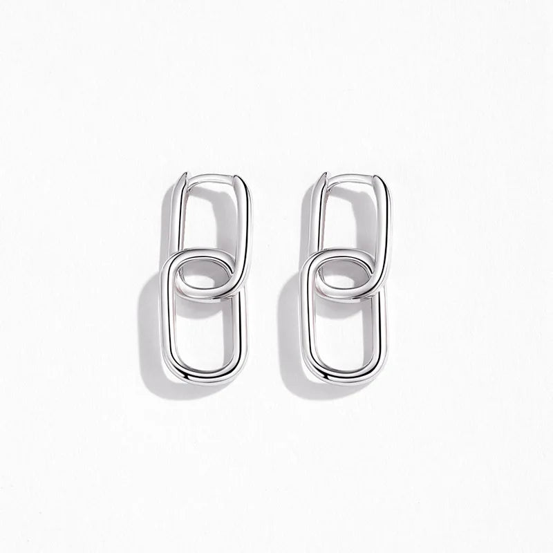 925 Sterling Silver Hot Sale Korean Irregularity Earrings Exquisite Hot Semale Sexy Jewelry Gift Designer Jewelry