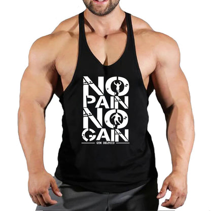 Summer Cotton Sleeveless Shirts Men Tank Top Bodybuilding Shirt Vest Gym t Shirt Sport Tops Singlet Men Clothing Streetwear