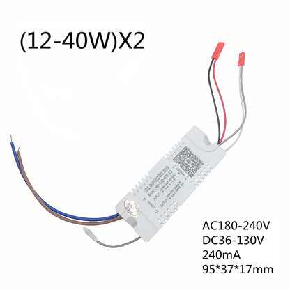 AC220V 2.4G Intelligent LED Driver RF Remote Control 12-40W 36-50W 40-60W 50-72W X2 X4 X6 X8 240mA Dimming Lighting Transformer