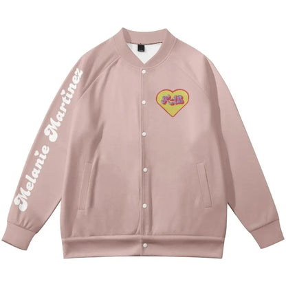 Melanie Martinez Merch Let's Die Together Sweatshirt Unisex Baseball Uniform Jacket Men Women Tracksuit 2022 Funny Clothes