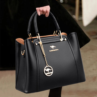 3 Layers Quality Leather Luxury Handbags Women Bags Designer Crossbody Bags for Women 2024 Large Capacity Tote Bag Sac A Main