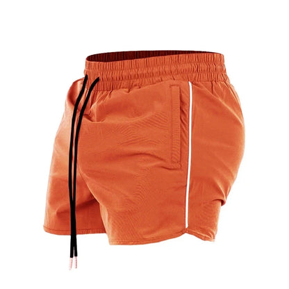 Men's Shorts 2024 Summer New Gym Jogging Exercise Shorts Men Sports Fitness Quick-drying  Beach Multiple Pockets Running Shorts