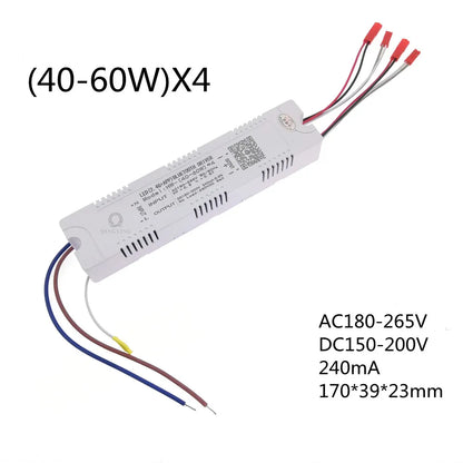 AC220V 2.4G Intelligent LED Driver RF Remote Control 12-40W 36-50W 40-60W 50-72W X2 X4 X6 X8 240mA Dimming Lighting Transformer