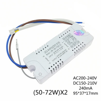 AC220V 2.4G Intelligent LED Driver RF Remote Control 12-40W 36-50W 40-60W 50-72W X2 X4 X6 X8 240mA Dimming Lighting Transformer