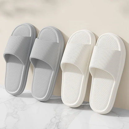 Soft Cloud Slippers for Men Flip Flops Beach Sandals Bathroom Non-Slip Slides Men Women Slippers Indoor House Shoes Male Slipper