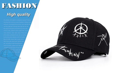 New Summer Baseball Cap Graffiti Sun Caps Hip Hop Visor Spring Hat Adjustable Snap-back Hats For Women High Quality