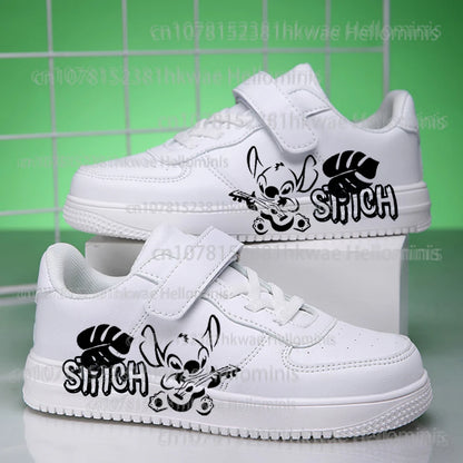 Stitch girls boys shoes sneakers for children Student Casual basketball shoes Kid Sneakers Running Fashion Sports Shoes Gift