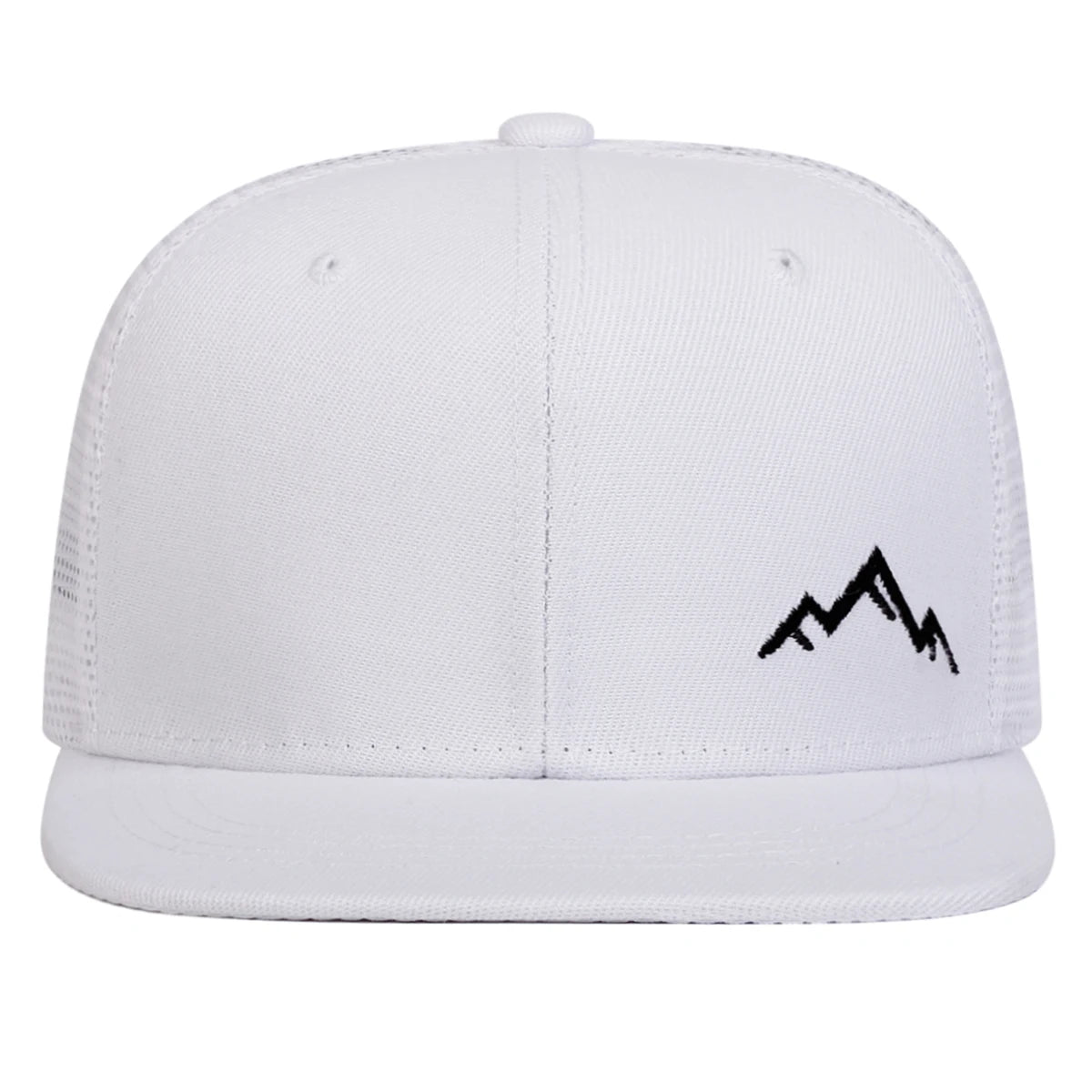 Unisex Mountain Embroidery Hip-hop Net Hats Spring Summer Outdoor Adjustable Casual Baseball Caps Sunscreen Hat