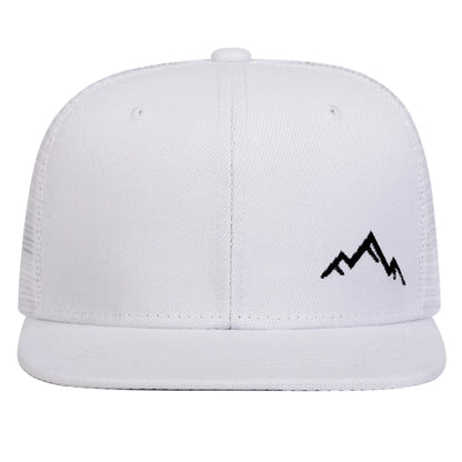 Unisex Mountain Embroidery Hip-hop Net Hats Spring Summer Outdoor Adjustable Casual Baseball Caps Sunscreen Hat