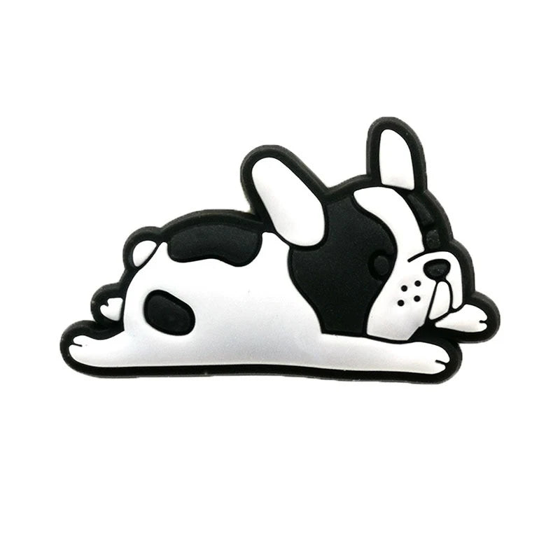 New Arrivals Cute Dog Shoe Charms for Crocs Accessories Charms Sandals Shoe Decorations Pins Kids Women Favor Gift